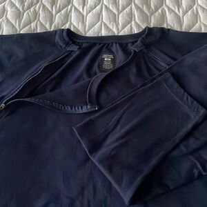 Chemotherapy port access shirt